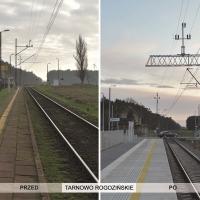 Tarnowo Rogozińskie, nowy przystanek, LK354, nowa infrastruktura pasażerska