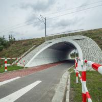 2019-10-12 W Jasienicy Mazowieckiej otwarto nowe przejście pod torami