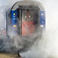 bezpieczeństwo, Legnica, PKP Intercity, straż pożarna, ratownictwo techniczne, awaria, ratownictwo, PKP Cargo, ćwiczenia, pożar, ogień, gaszenie pożaru