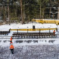 2021-02-19 Kolejne kilometry nowych torów do portów w Szczecinie i Świnoujściu