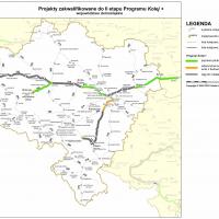 Ministerstwo Infrastruktury, mapa, Kolej+, wniosek, samorząd, Program Uzupełniania Lokalnej i Regionalnej Infrastruktury Kolejowej, drugi etap naboru