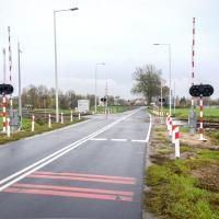 przejazd kolejowo-drogowy, POIiŚ 2014-2020, wielkopolskie, Gołańcz, modernizacja przejazdu
