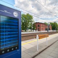 informacja pasażerska, śląskie, Żory, KPO, nowy wyświetlacz, CSDIP