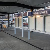 stacja, CEF, E20, Biała Podlaska, nowy peron