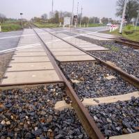 przejazd kolejowo-drogowy, POIiŚ 2014-2020, wielkopolskie, Gołańcz, modernizacja przejazdu