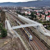 E30, Rudawa, nowa kładka, nowa infrastruktura