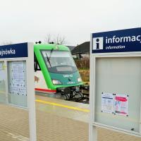 nowy przystanek, Hajnówka, Lewki, LK31, LK32, LK52, nowa infrastruktura pasażerska, nowy tor, nowa infrastruktura, pociąg pasażerski