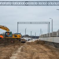 CEF, nowy przystanek, budowa peronu, Biała Podlaska Rozrządowa