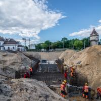 2018-06-27 Widać postęp prac na modernizowanej linii kolejowej Siedlce - Terespol