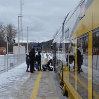 pasażer, Jugowice, LK285, nowa infrastruktura, przystanek, powrót pociagów, nowe połączenia kolejowe, pociąg osobowy