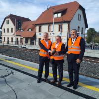 stacja, Merchel Ireneusz, Kartuzy, LK201, briefing prasowy, nowa infrastruktura