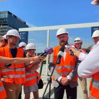 stacja, Warszawa Zachodnia, briefing prasowy, Kowalczyk Marcin