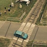 bezpieczny przejazd, bezpieczeństwo, symulacja, zderzenie, wideo, wypadek, szlaban na ryzyko, straż pożarna, policja, ratownik, ratownictwo medyczne, POIiŚ 2007-2013, policjanci, niebezpieczne zachowanie, materiał filmowy, strażak