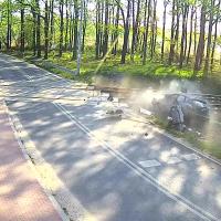 bezpieczny przejazd, wypadek, kampania społeczna, przejazd kolejowo-drogowy, kierowca, monitoring, monitoring na przejazdach, wypadek na przejeździe, samochód osobowy