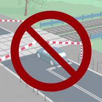 bezpieczny przejazd, bezpieczeństwo, spot, wideo, szlaban, E59, przejazd kolejowo-drogowy, infografika, wideoinfografika, szlaban na ryzyko, żółta naklejka, naklejka, INI, dyspozytor, znakowanie przejazdów