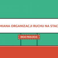 2019-02 Materiały informacyjne nt. komunikacji na stacji w czasie zamknięcia tunelu