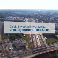 Warszawa, Warszawa Zachodnia, linia obwodowa, Warszawa Koło, Warszawa Kasprzaka, Warszawa Gdańska, banner, warszawska linia obwodowa, Warszawa Wola, Warszawa Młynów, Warszawa Powązki, reklama