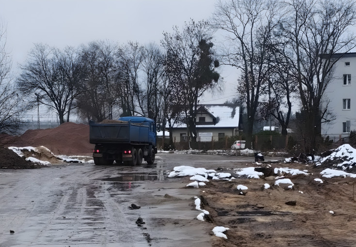 prace budowlane, Koluszki, nowa infrastruktura, Program Przystankowy, nowy parking