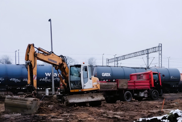 prace budowlane, Koluszki, nowa infrastruktura, Program Przystankowy, nowy parking