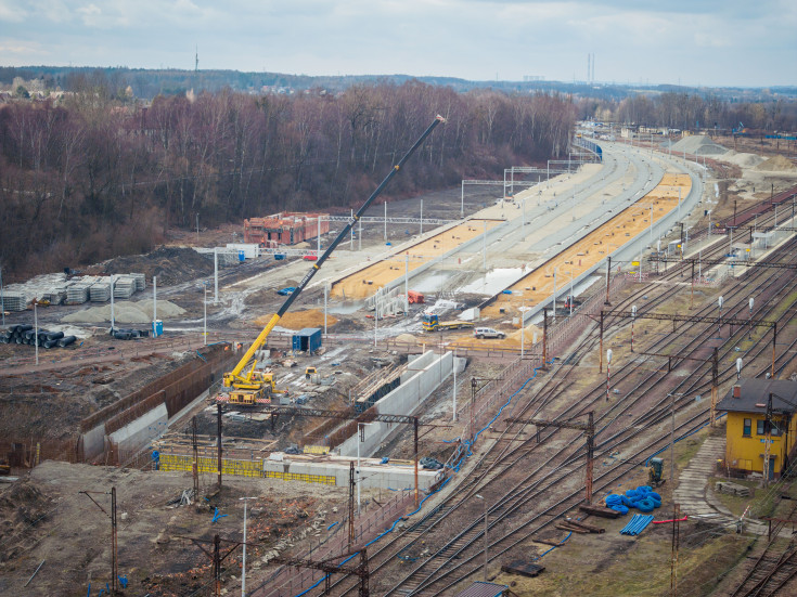 nowy wiadukt, Zebrzydowice, LK93, nowy tor, nowy peron, nowy most