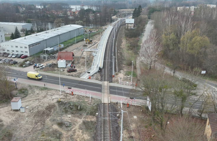 tor, Warmia i Mazury, nowa infrastruktura, nowy przejazd kolejowo-drogowy, Wilkasy
