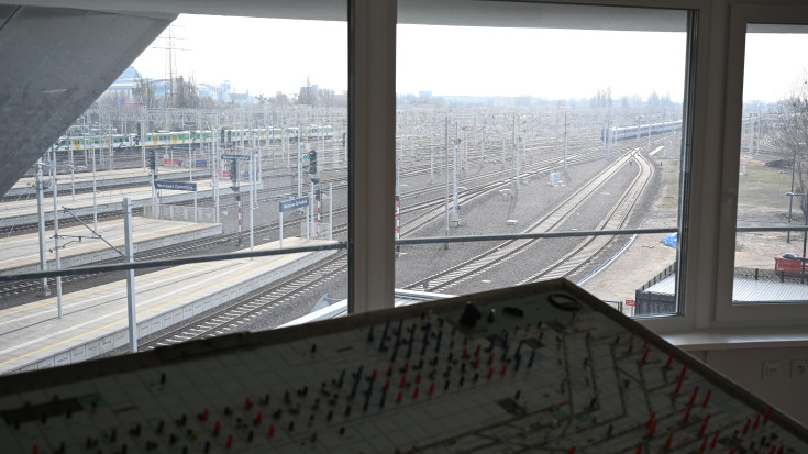 Warszawa Zachodnia, zabytek, nastawnia, Grzybek