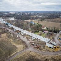 Zebrzydowice, LK93, nowy most