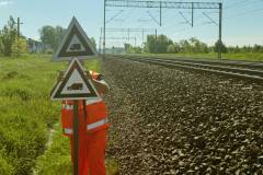 linia kolejowa, sygnał Rp1, Baczność, W6b, wskaźnik