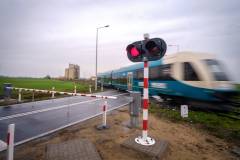 przejazd kolejowo-drogowy, POIiŚ 2014-2020, wielkopolskie, Gołańcz, modernizacja przejazdu