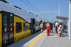 pasażer, nowy przystanek, nowa infrastruktura, pociąg osobowy, Kunice