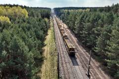 skrócenie czasu podróży, maszyna AHM, prace na linii, Włoszczowice, LK73, Nida, podniesienie prędkości