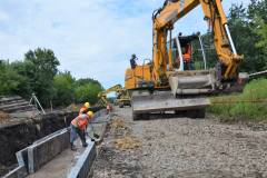 LK25, prace budowlane, maszyna, nowa infrastruktura, Skarżysko Milica