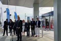 briefing prasowy, nowa infrastruktura, Weber Rafał, Ortyl Władysław, Jasionka, kolej na lotnisko, Skubiszyński Mirosław