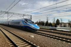 Pendolino, Włoszczowa Północ, tor, pociąg pasażerski