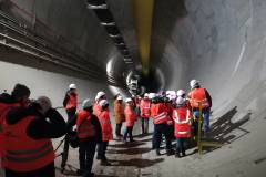 tunel średnicowy, Łódź, wizyta techniczna