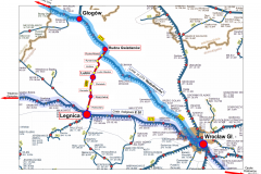 Rudna Gwizdanów, rozkład jazdy, Lubin, LK289, Głogów, mapa, pociąg pasażerski