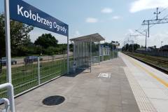 nowy przystanek, nowa infrastruktura, Kołobrzeg Ogrody