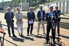 Gdańsk, briefing prasowy, Wyborski Piotr