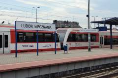 Luboń, stacja, LK357, pociąg pasażerski