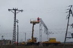 elektryfikacja, Rzeszów, Ocice, nowa sieć trakcyjna, LK71