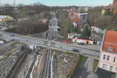 Korsze, Warmia i Mazury, nowa infrastruktura, nowy przejazd kolejowo-drogowy