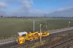 PUN, maszyna, LK204, prace na stacji kolejowej