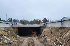 tunel, prace budowlane, Sulejówek