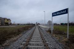 Pisz Wschodni, nowa infrastruktura pasażerska, nowy tor