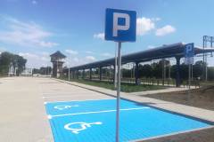 Kościan, stacja, parking, nowa infrastruktura, nowe oznakowanie