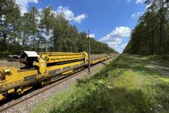 Radzice, Tomaszów Mazowiecki, PUN, maszyna, LK22, prace utrzymaniowe