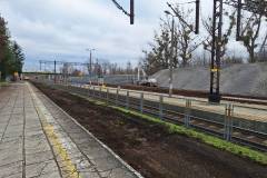 stacja, LK25, prace budowlane, LK78, LK74, nowy tor, nowy obiekt inżynieryjny, Targorzeg, nowy przejazd kolejowo-drogowy