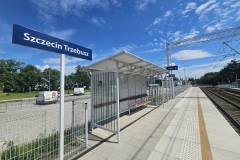 nowy przystanek, nowa infrastruktura, SKM, Szczecin Trzebusz