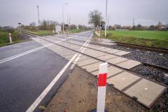 przejazd kolejowo-drogowy, POIiŚ 2014-2020, wielkopolskie, Gołańcz, modernizacja przejazdu