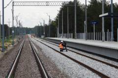 LK7, Otwock, nowa infrastruktura pasażerska, nowy tor